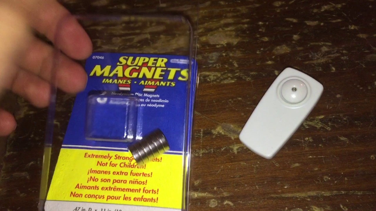 How to Remove Security Tags with Neodymium A Beginner